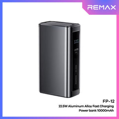 REMAX - FP-12 10000mAh PD+QC Fast Charging Power Bank ( PD20W+QC22.5W ) - Tarnish