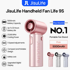 JisuLife - Handheld Fan Life 9S ( 5000mAh ) - Pink