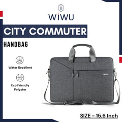 WIWU - GM-4229 MB City Commuter Bag For Laptop/Ultrabook (15.6") - Grey