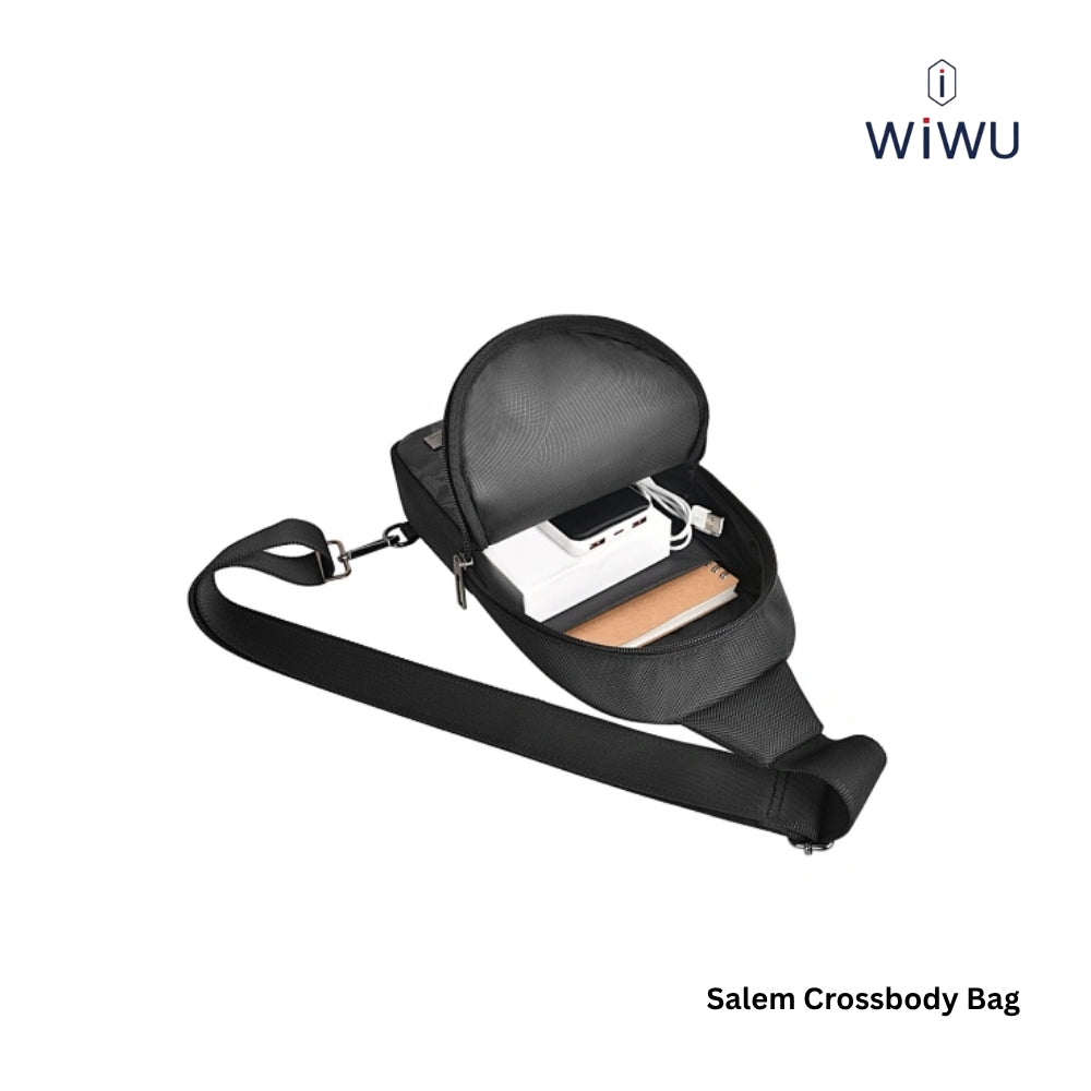 WIWU - Salem Crossbody Bag - Black