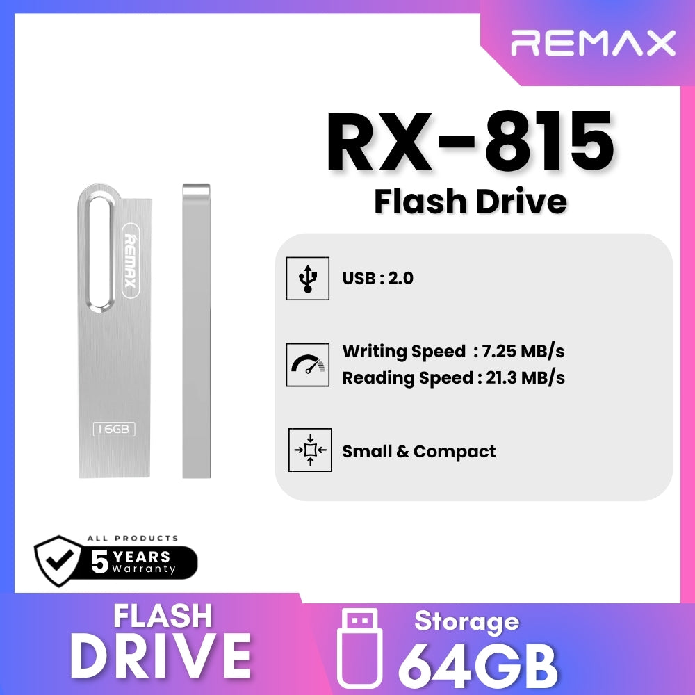 REMAX - RX-815 USB 2.0 Flash Drive - 64GB