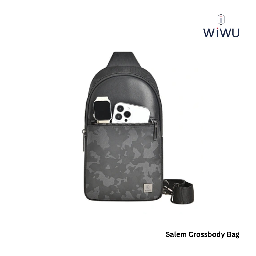 WIWU - Salem Crossbody Bag - Black
