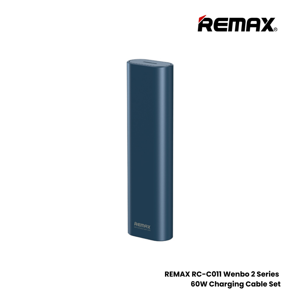 REMAX RC-C011 Wanbo 2 Series 60W Hidden Fast Charging Cable Set - Blue