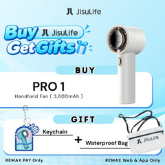 JisuLife - Handheld Fan Pro 1 ( 3600mAh ) - White