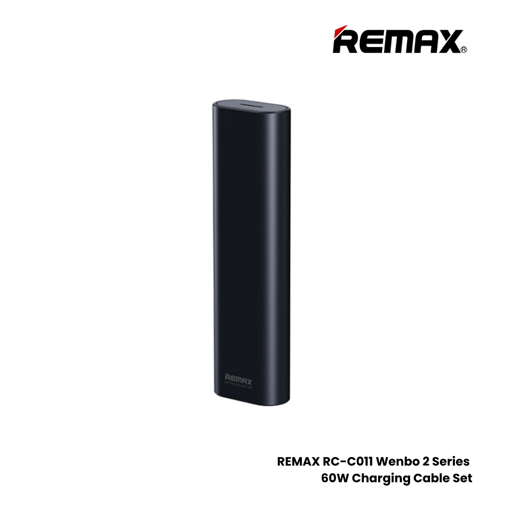 REMAX RC-C011 Wanbo 2 Series 60W Hidden Fast Charging Cable Set - Black