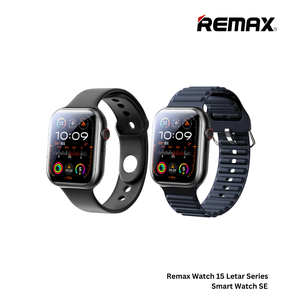 REMAX Watch 15 Letar Series Smart Watch SE - Black