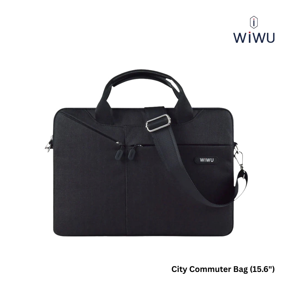 WIWU - GM-4229 MB City Commuter Bag For Laptop/Ultrabook (15.6") - Black