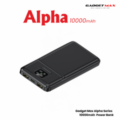 GADGET MAX GB101 Alpha Series 10000mAh Power Bank - White