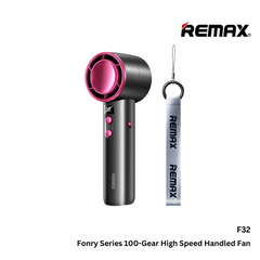 REMAX - F32 Fonry Series 100-Gear High Speed Handled Fan - Purple