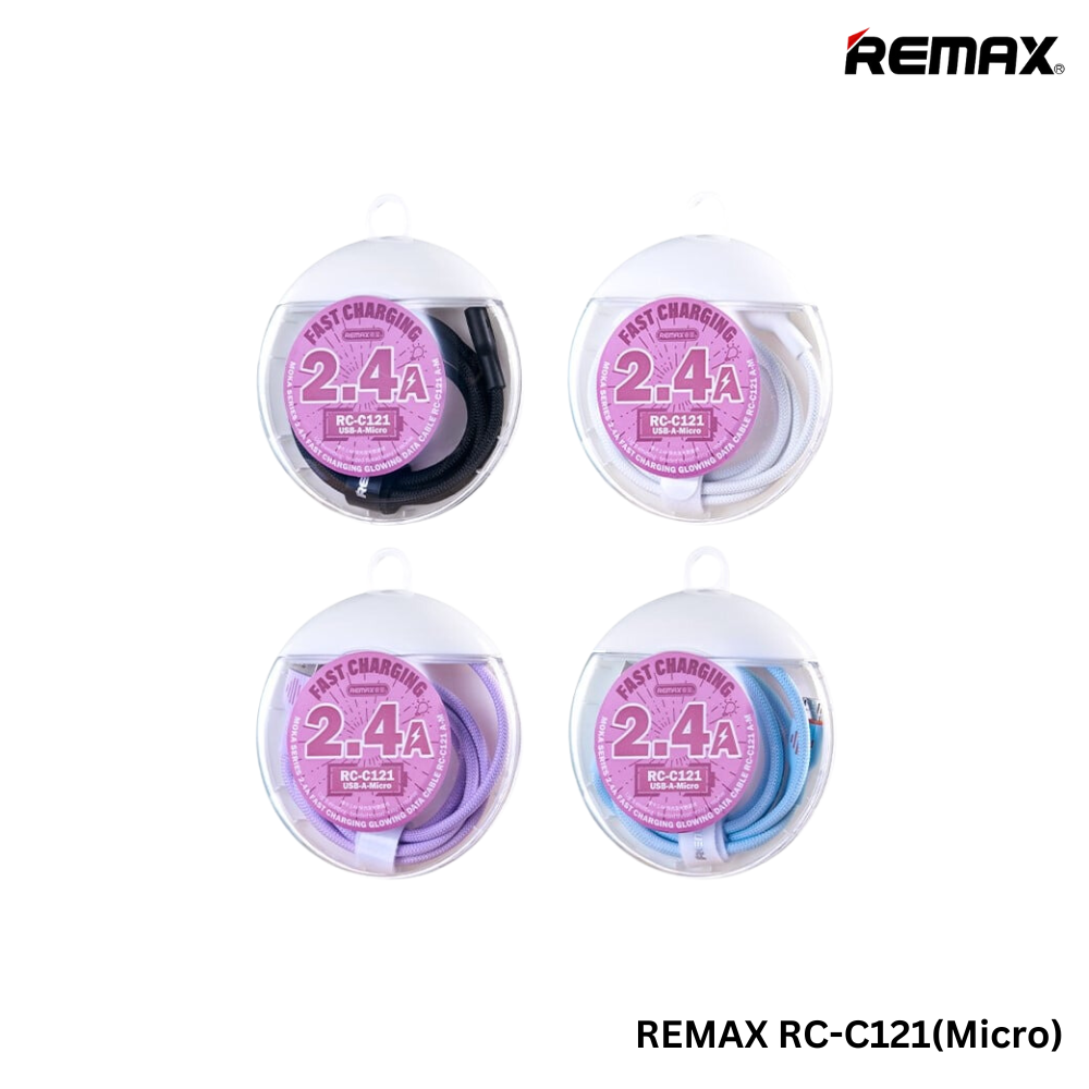 REMAX RC-C121 MOKA Series 2.4A Fast Charging Data Cable For Micro(1M)