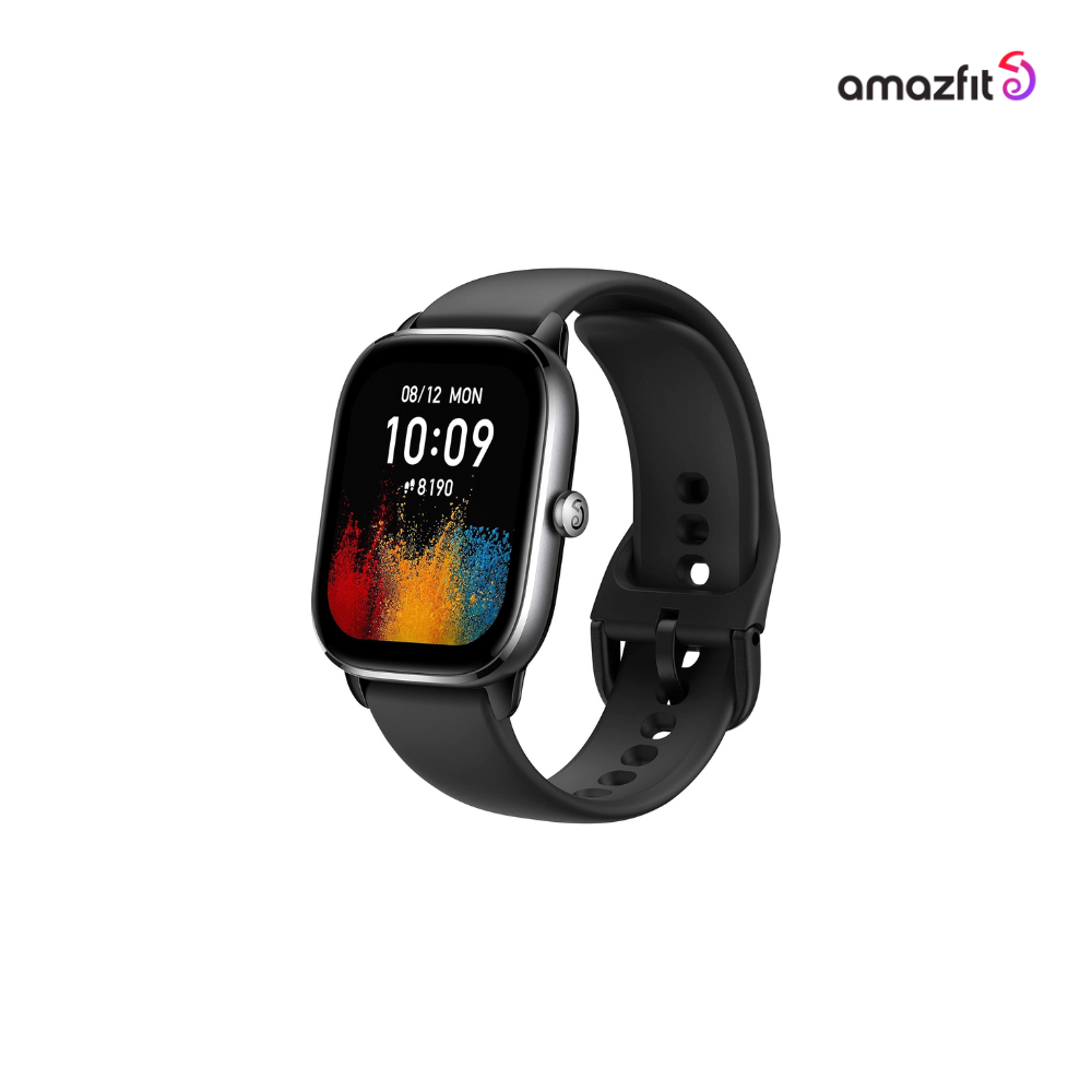 Amazfit GTS 4 Mini Smart Watch - 1Year Official Warranty-Black