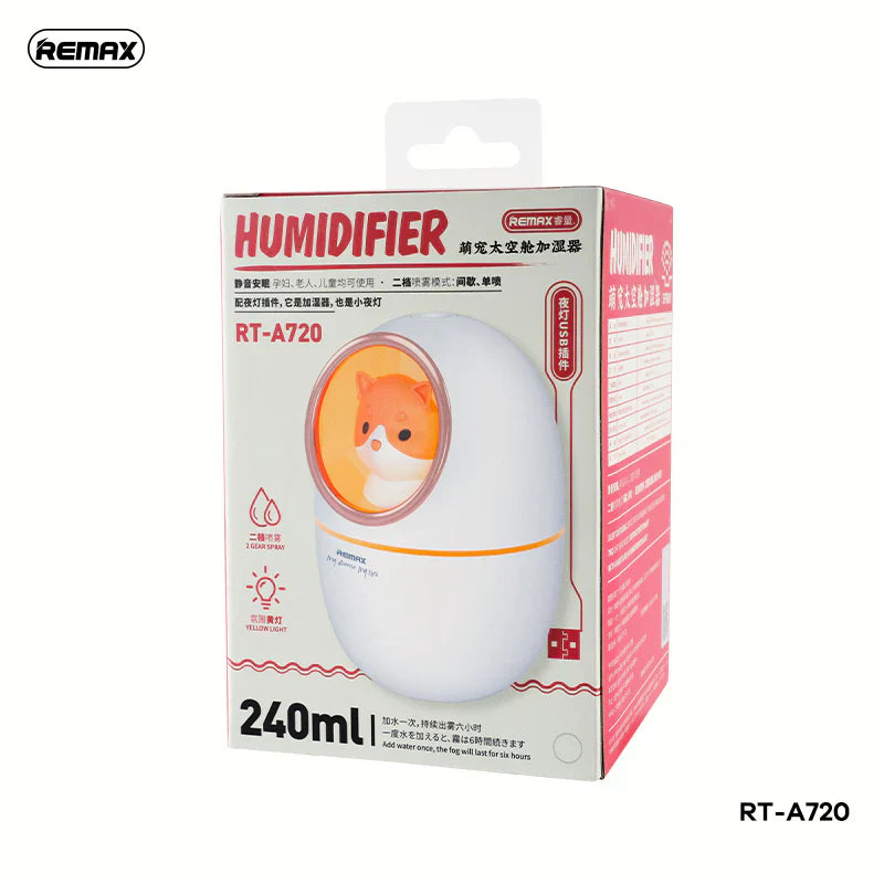 REMAX RT-A720 PETIT SERIES SPACE CAPSULE HUMIDIFIER BATTERY