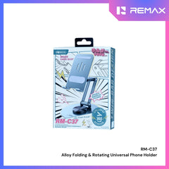 REMAX - RM-C37 Alloy Folding & Rotating Phone Holder - Green