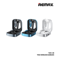 REMAX TWS-48 Ruiliang Series Wireless Bluetooth Earbuds - Black