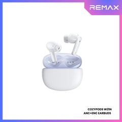 REMAX - COZYPODS W21N Vansiang Series ANC+ENC Bluetooth Wireless Earbuds - White