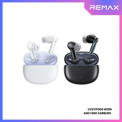 REMAX - COZYPODS W21N Vansiang Series ANC+ENC Bluetooth Wireless Earbuds - White