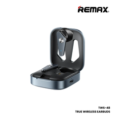 REMAX TWS-48 Ruiliang Series Wireless Bluetooth Earbuds - Black