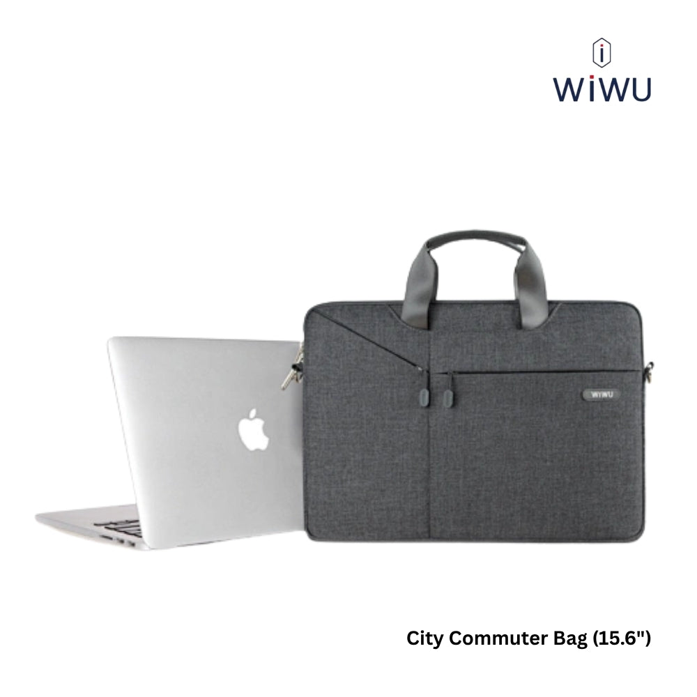 WIWU - GM-4229 MB City Commuter Bag For Laptop/Ultrabook (15.6") - Black