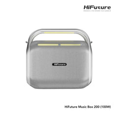 HiFuture - Music Box 200 Bluetooth Wireless Speaker ( 100W ) - Silver