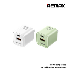 REMAX RP-U8 King Series 20W A+C Charger - White