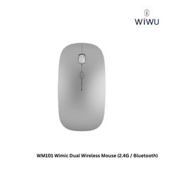 WIWU - WM101 Wimice Wireless Dual Mouse (2.4G+Bluetooth) - Silver