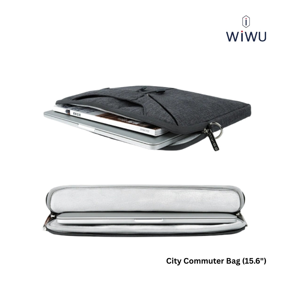WIWU - GM-4229 MB City Commuter Bag For Laptop/Ultrabook (15.6") - Black