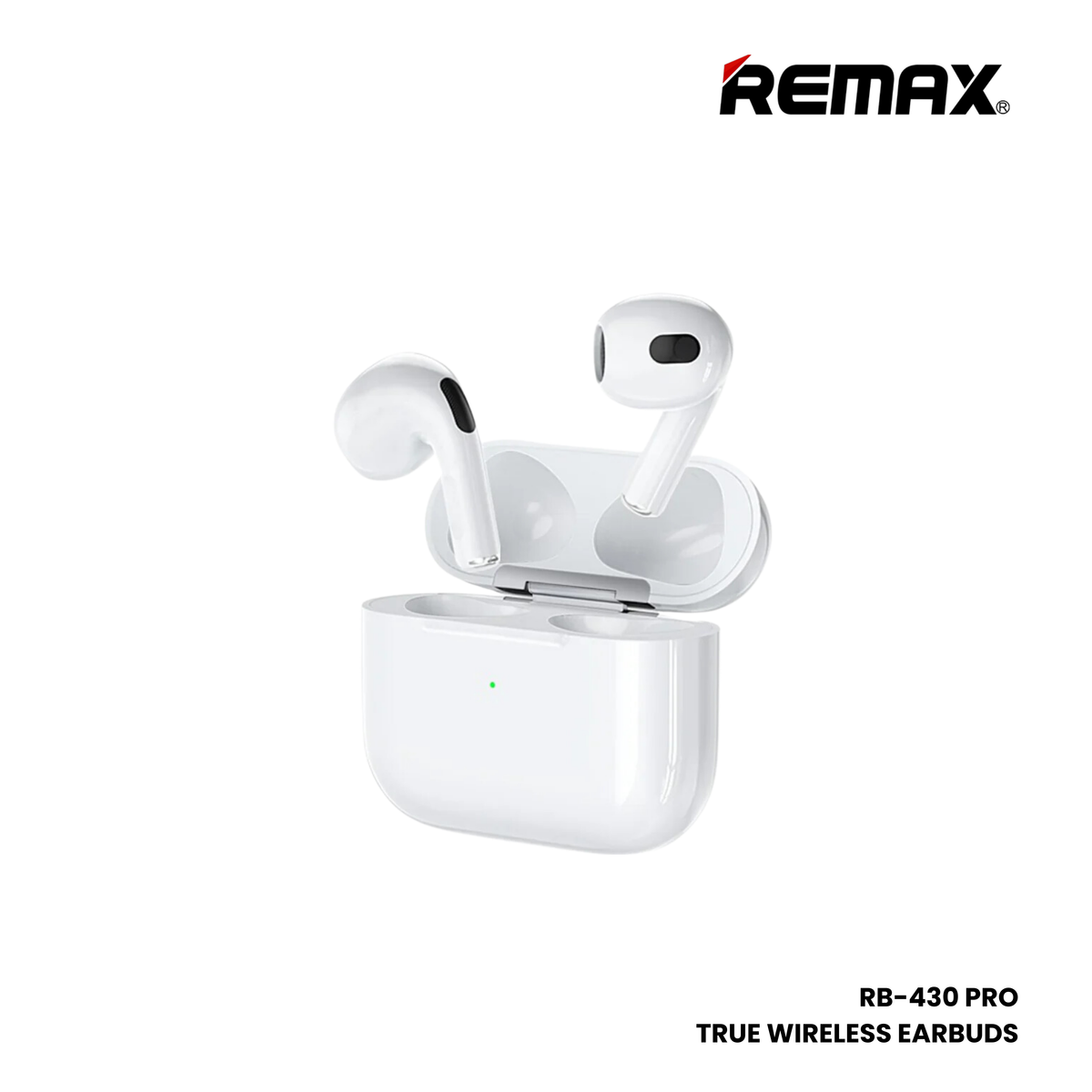 REMAX RB-430 Pro Wireless Bluetooth Earbuds - White