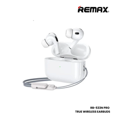 REMAX RB-533N Pro ANC Wireless Bluetooth Earbuds - White