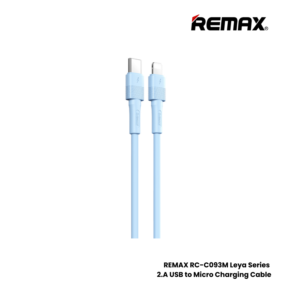 20W ( C to Lightning )-REMAX RC-C056 C-L Leya Series 20W Type-C to Lightning Fast Charging Data Cable -Purple