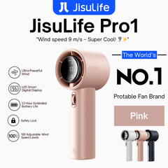 JisuLife - Handheld Fan Pro 1 ( 3600mAh ) - Pink
