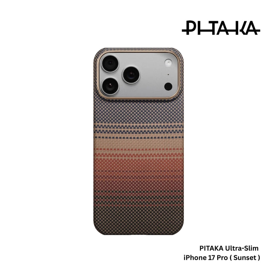 PITAKA - Ultra-Slim Case For iPhone 17 Pro - Sunset – Remax Online