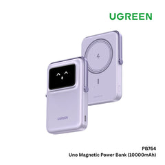 UGREEN - PB764 Uno Magnetic 10000mAh Wireless Power Bank - Purple