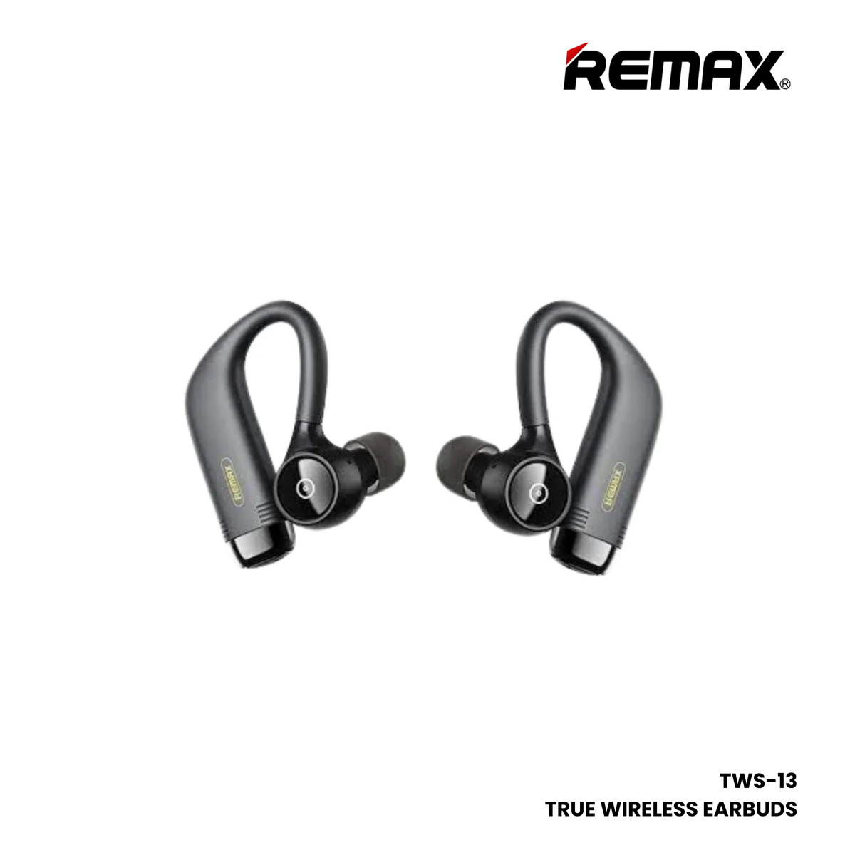 REMAX TWS-13 Wireless Bluetooth Earbuds - Black