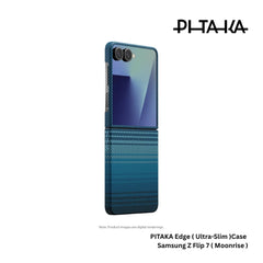 PITAKA - Ultra Slim ( Edge ) Case For Samsung Z Flip 7 - Moonrise