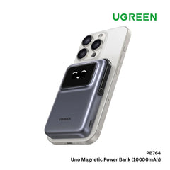 UGREEN - PB764 Uno Magnetic 10000mAh Wireless Power Bank - Space Grey