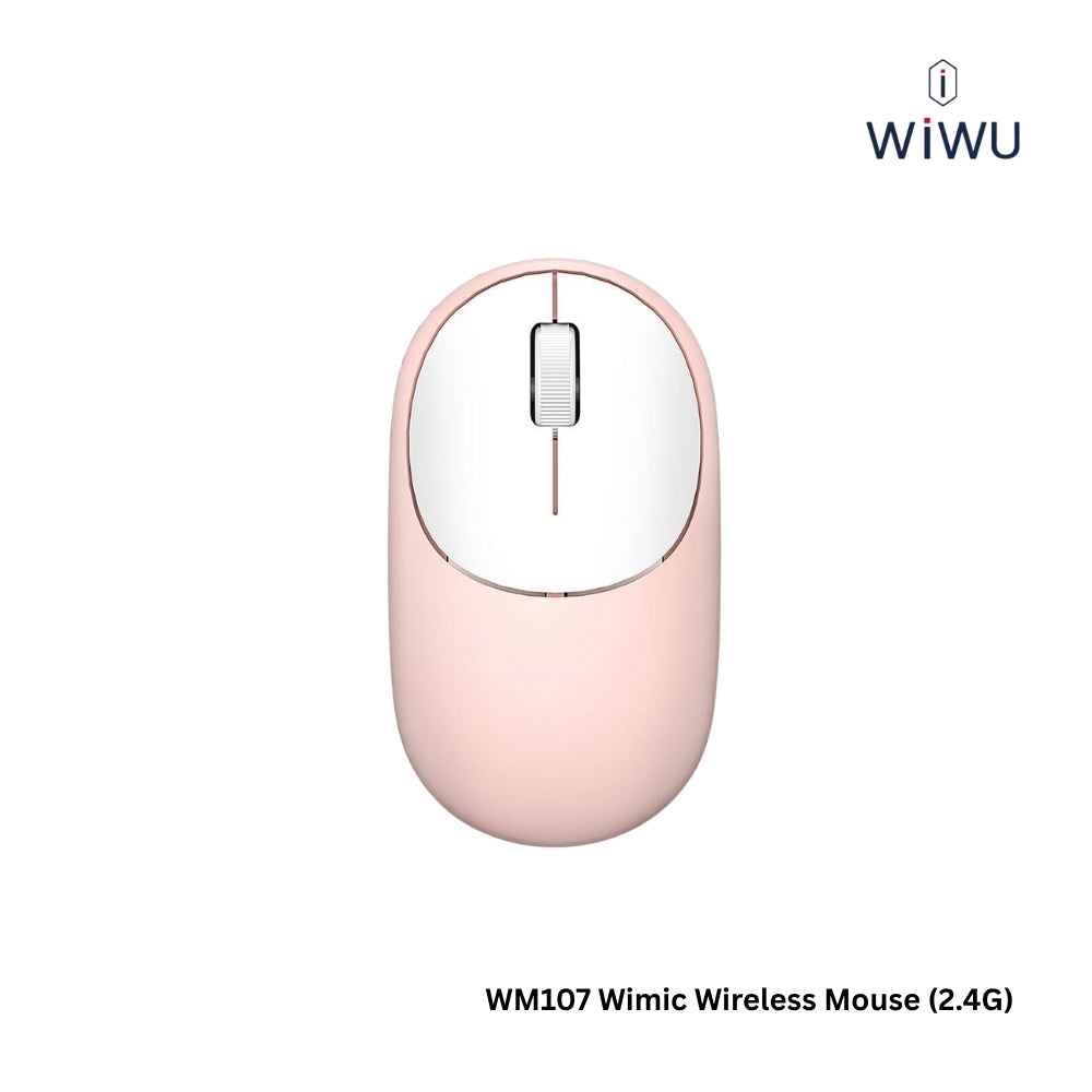 WIWU - WM107 Wimice Wireless Mouse (2.4G) - Pink