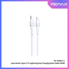 REMAX - RC-C056 C-L Leya Series Type-C to Lightning Fast Charging Data Cable (20W) - White
