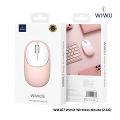 WIWU - WM107 Wimice Wireless Mouse (2.4G) - Pink