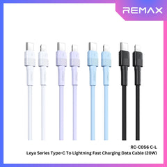 REMAX - RC-C056 C-L Leya Series Type-C to Lightning Fast Charging Data Cable (20W) - White