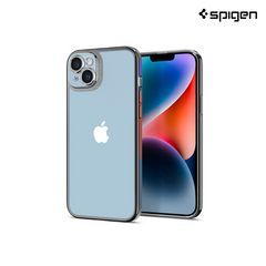 Spigen iPhone 14 Optik Crystal Series - Chrome Grey