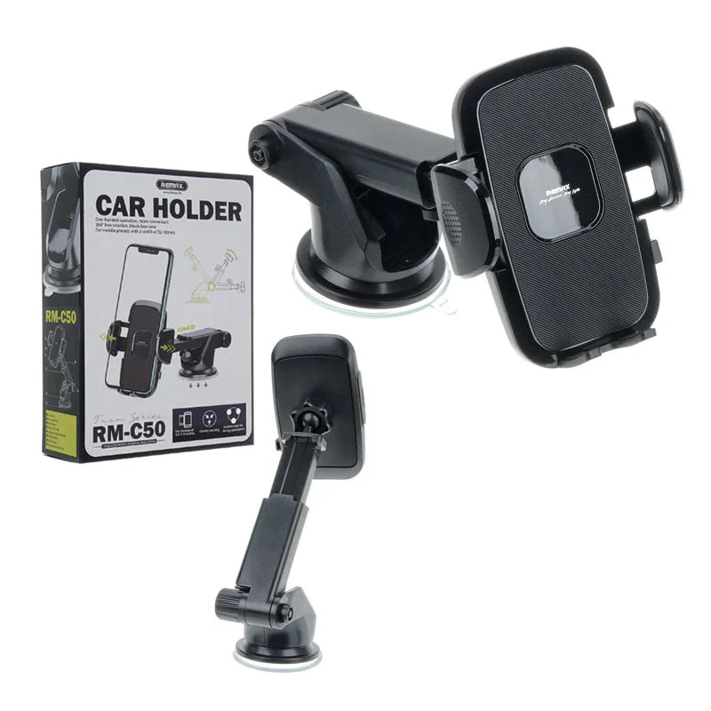 REMAX RM-C50 TUXN SERIES CAR HOLDER, Car Holder, Mobile Phone Stand, Mobile Phone Holder