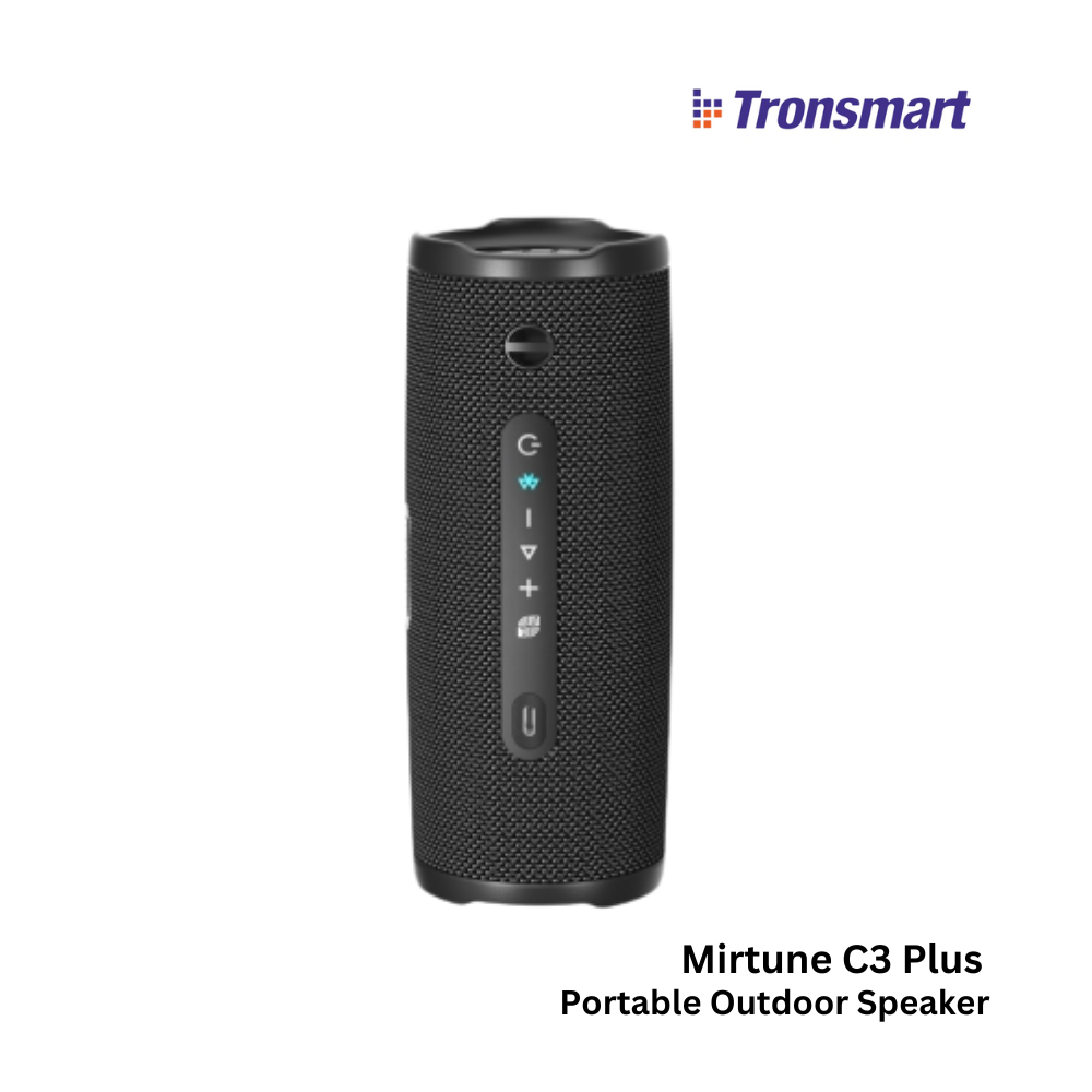 TRONSMART - Mirtune C3 Plus 30W Portable Outdoor Speaker - Black