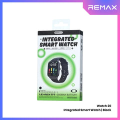 REMAX - Watch 20 Integrated Smart Watch - Black