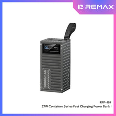 REMAX RPP-161 Container Series 50000mAh PD+QC Power Bank(PD 27W+ QC22.5W) - White