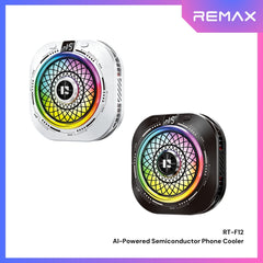 REMAX - RT-F12 AI-Powered Semiconductor Phone Cooler - White