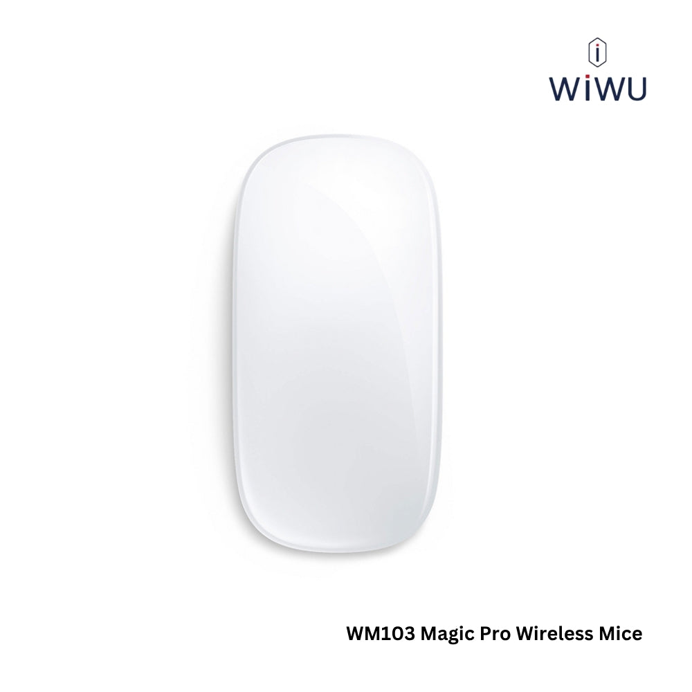 WIWU - WM103 Magic Pro Wireless Mouse (2.4G + Bluetooth) - White