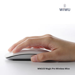 WIWU - WM103 Magic Pro Wireless Mouse (2.4G + Bluetooth) - White