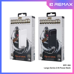 REMAX RPP-166 Lango Series 20000mAh Power Bank - White