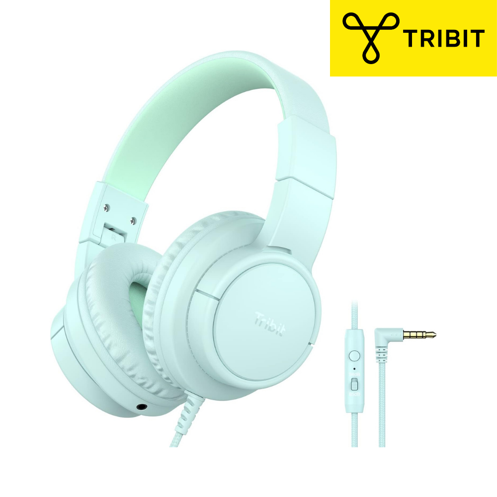 Tribit KH01 3.5mm Starlet 01 Kids Wired Headphone - Green