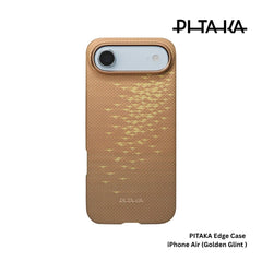 PITAKA - Glint Of Gold Ultra Slim ( Edge ) Case For iPhone Air - Golden Glint
